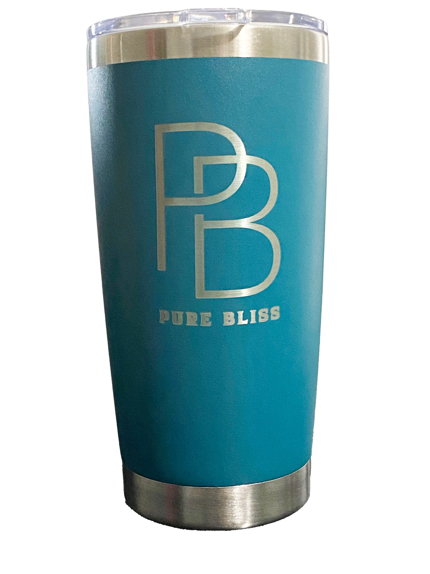 Pure Blissz Insulated Stainless Steel Tumbler, Coffee Tumbler, Double Wall Vacuum Travel Coffee Mug, Powder Coated Tumbler Cup, 20 Oz