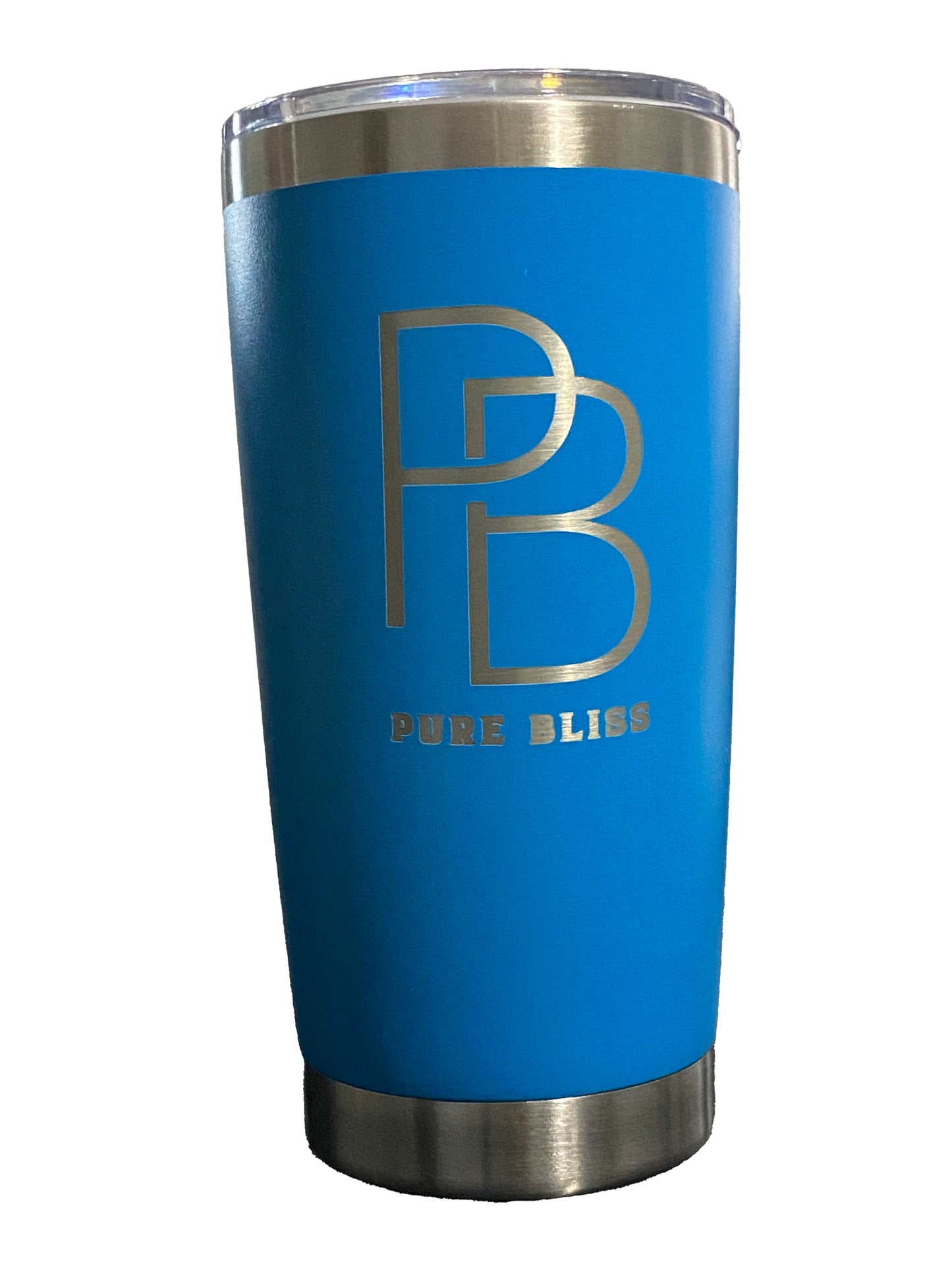 Pure Blissz Insulated Stainless Steel Tumbler, Coffee Tumbler, Double Wall Vacuum Travel Coffee Mug, Powder Coated Tumbler Cup, 20 Oz