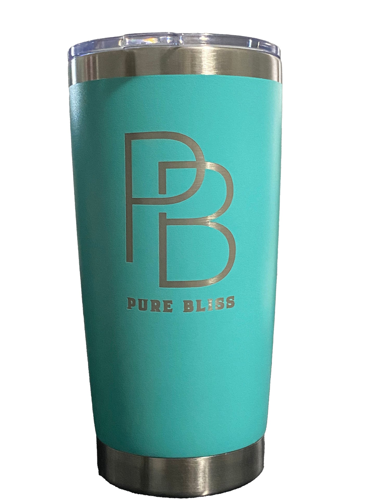 Pure Blissz Insulated Stainless Steel Tumbler, Coffee Tumbler, Double Wall Vacuum Travel Coffee Mug, Powder Coated Tumbler Cup, 20 Oz